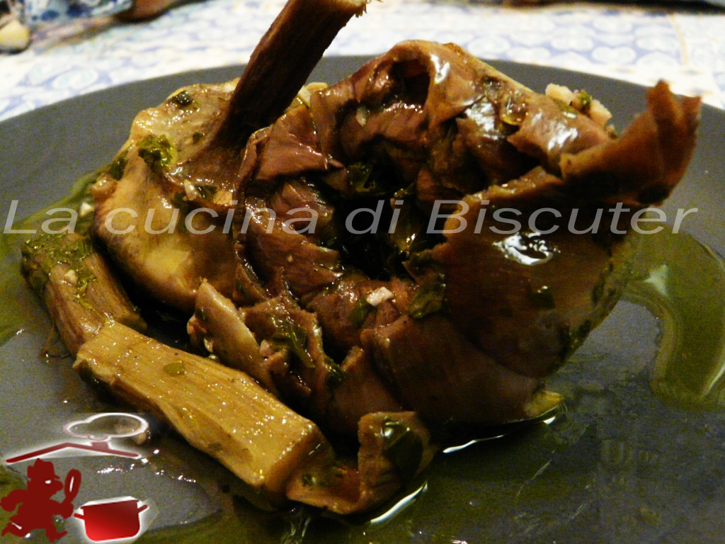 Carciofi alla romana ---