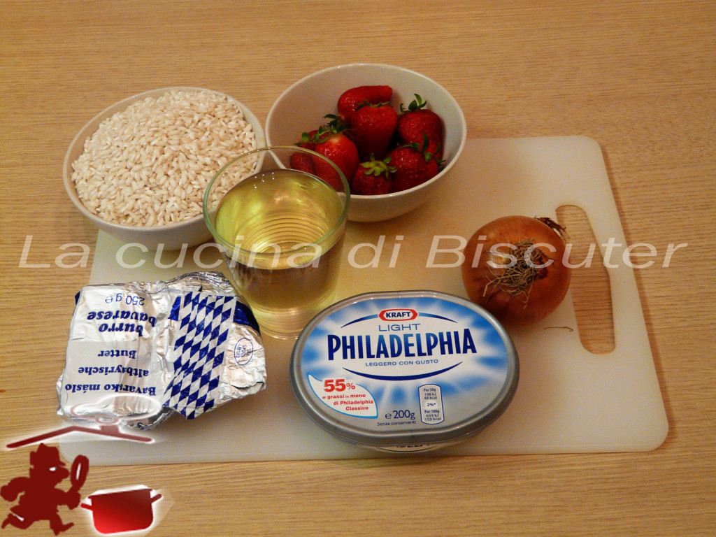 Risotto alle fragole 1