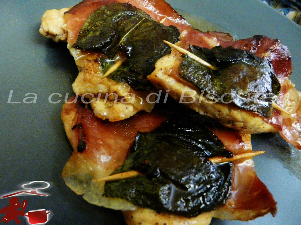 Saltimbocca di pollo -