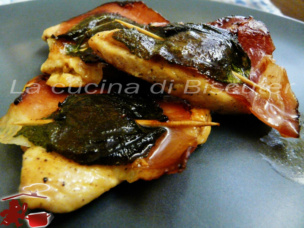 Saltimbocca di pollo --