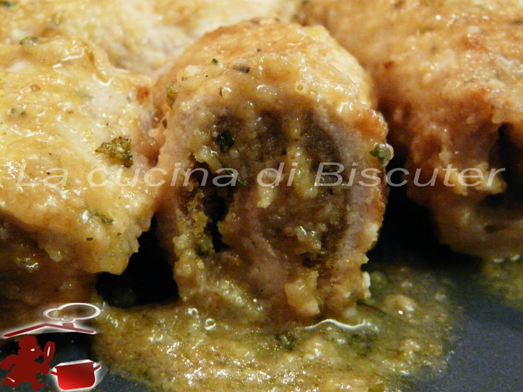 Involtini di arista con cuore alle erbe --