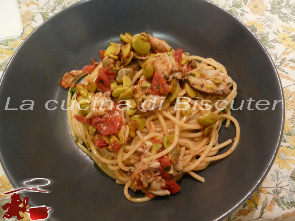 Spaghetti con arselle alla Biscuter