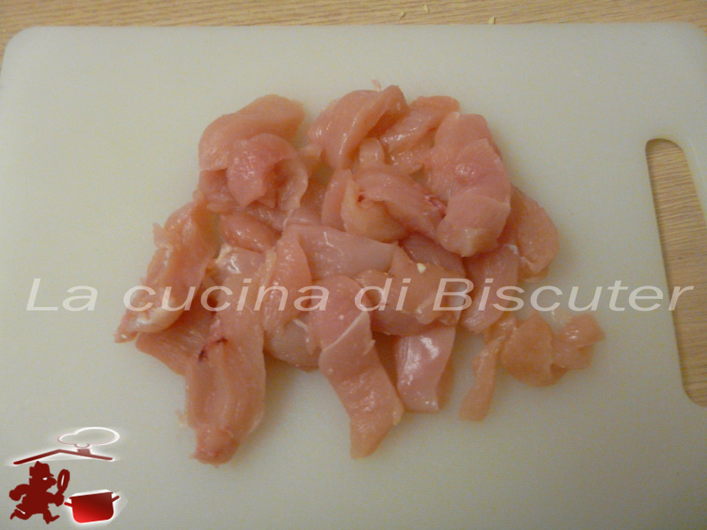 Pollo con piselli allla Asturiana 3