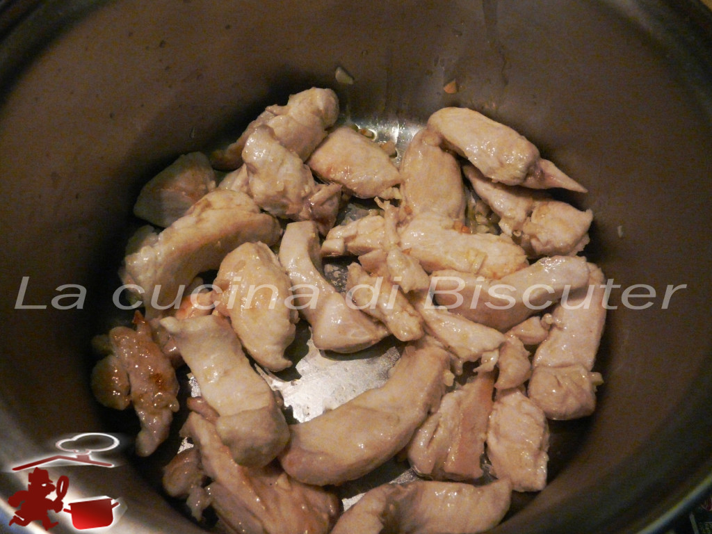 Pollo con piselli allla Asturiana 8