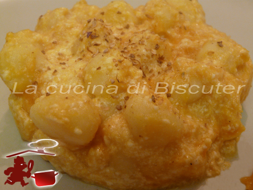 Gnocchi di patate alla zucca -